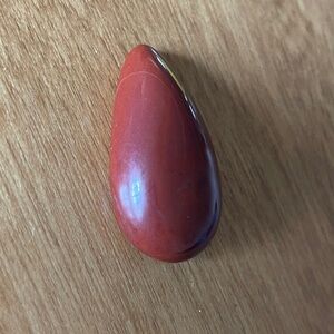 Red Jasper Teardrop Gemstone Cabochon